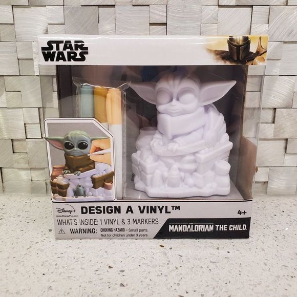 Star Wars Mandalorian The Child Baby Yoda Design a Vinyl Arts and Crafts - Picture 6 of 6